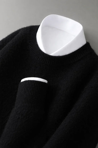 Merino Crest Wool Pullover