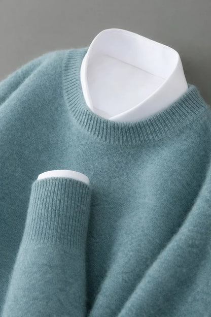 Merino Crest Wool Pullover