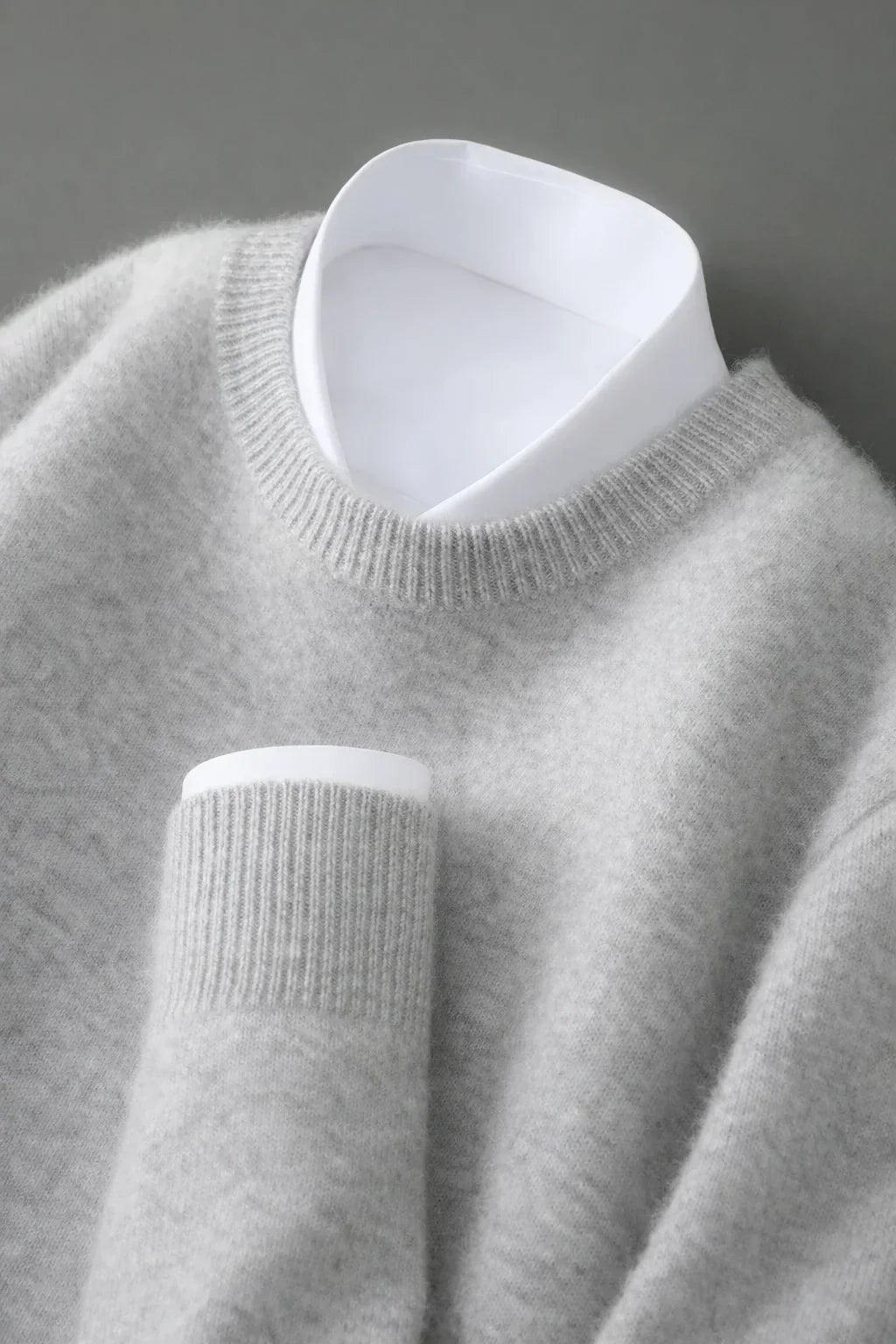 Merino Crest Wool Pullover