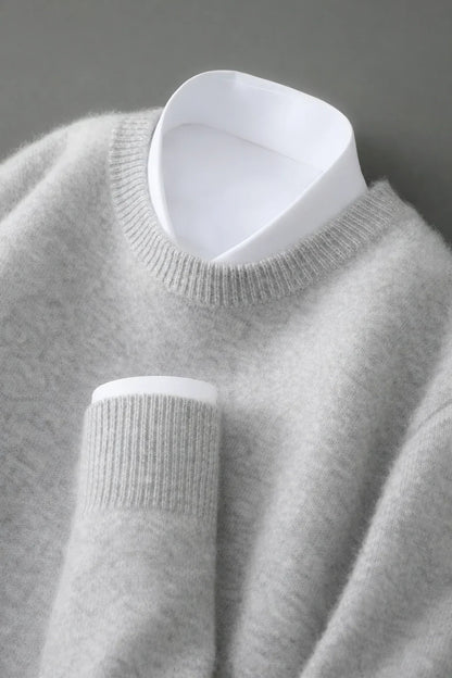 Merino Crest Wool Pullover