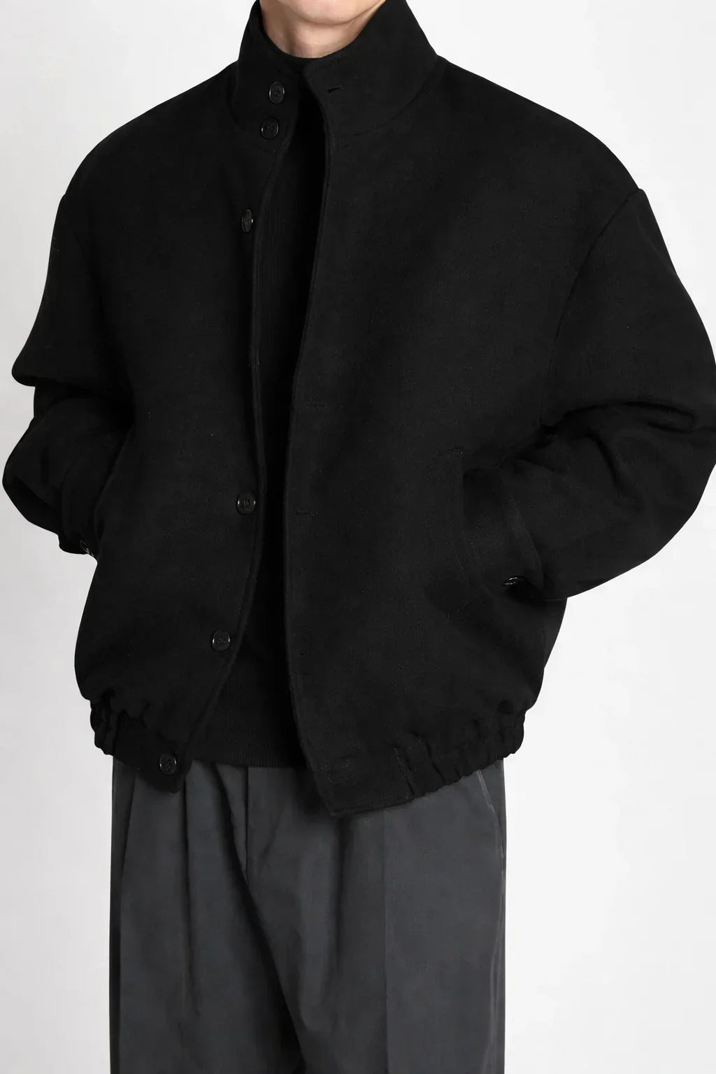 NoirRuff Wool Jacket