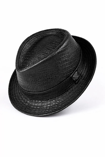 Cowhide Leather Hat