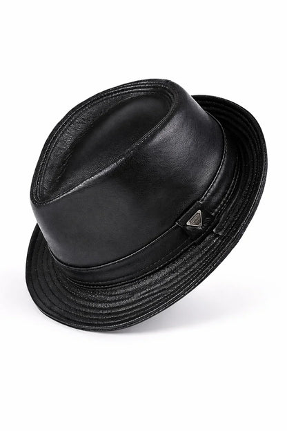 Cowhide Leather Hat