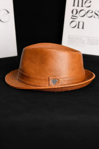 Cowhide Leather Hat