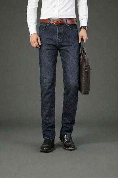 Classic Straight Denim Jeans