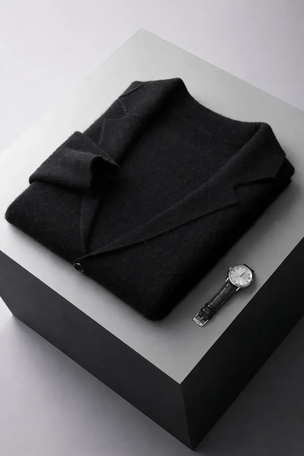 Merino Wool Button Cardigan