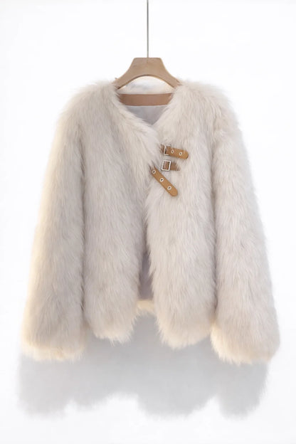 Lunaria Faux Cropped Coat