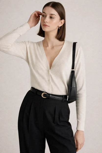 Elowen V Neck Cardigan