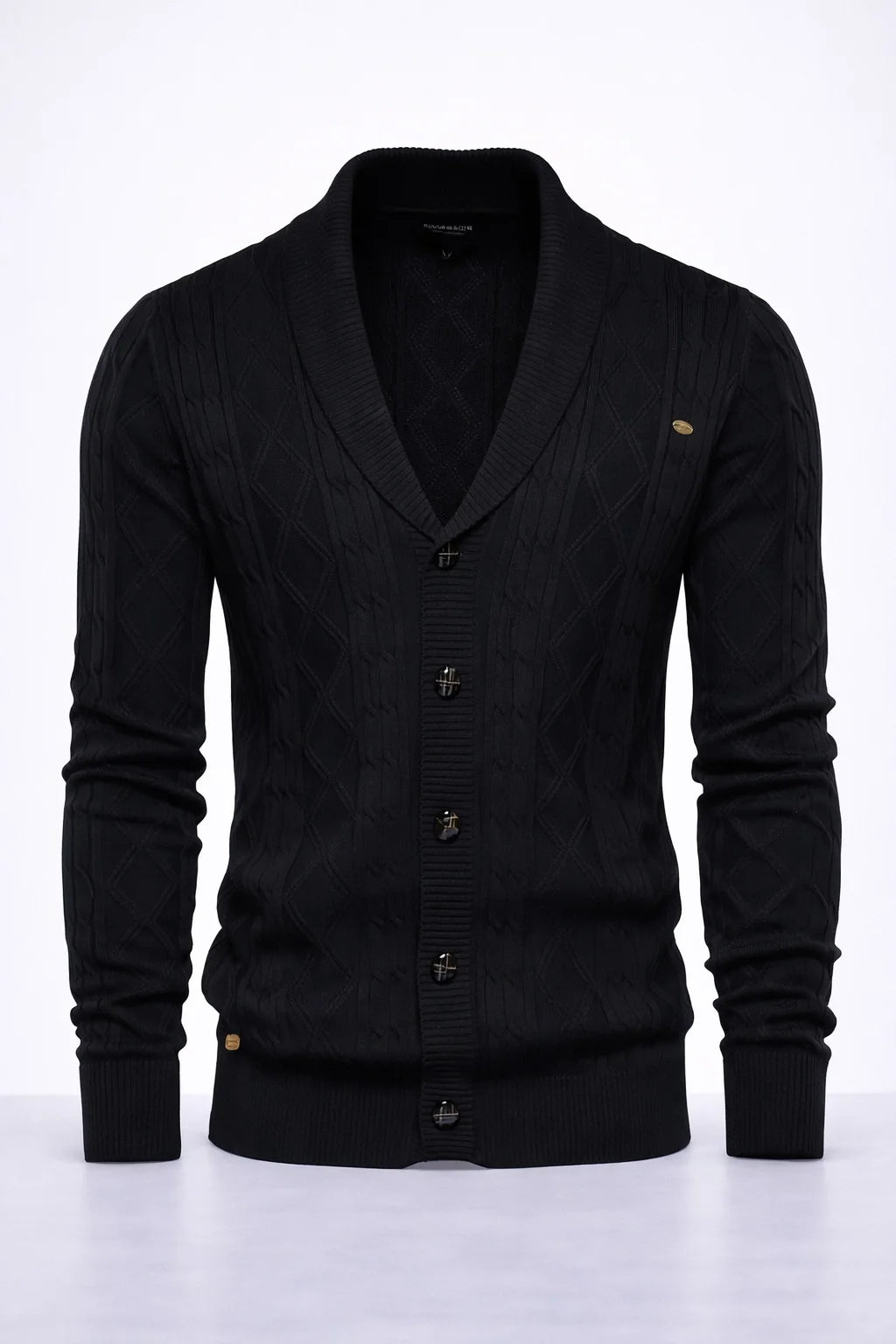 Harlington Argyle Knit Cardigan