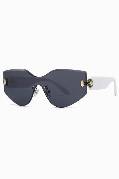 Baroque Oval Retro Sunglasses