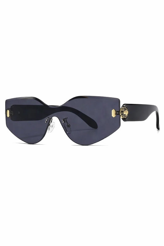 Baroque Oval Retro Sunglasses