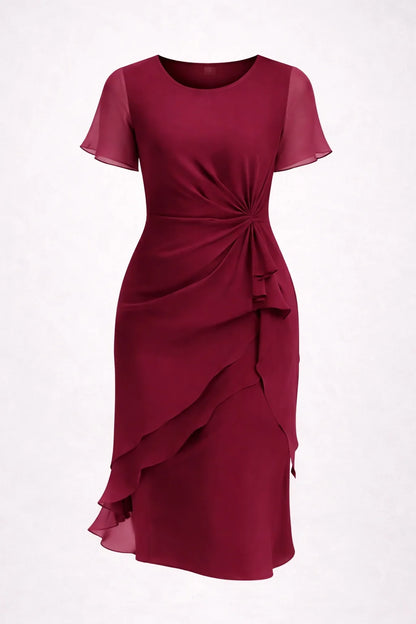Aurielle Chiffon Elegant Dress