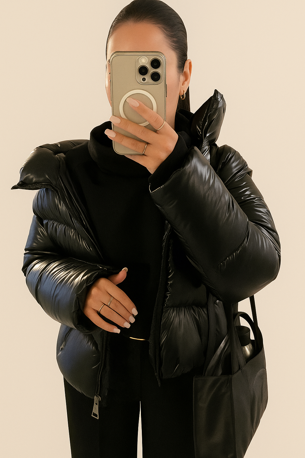 Unisex Quilted Puffer Jacket