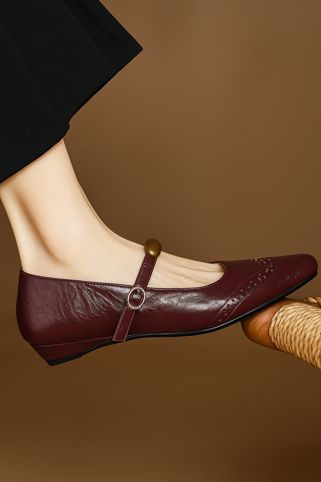 Riana Genuine Leather Heels