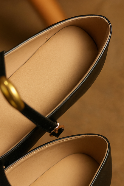 Riana Genuine Leather Heels