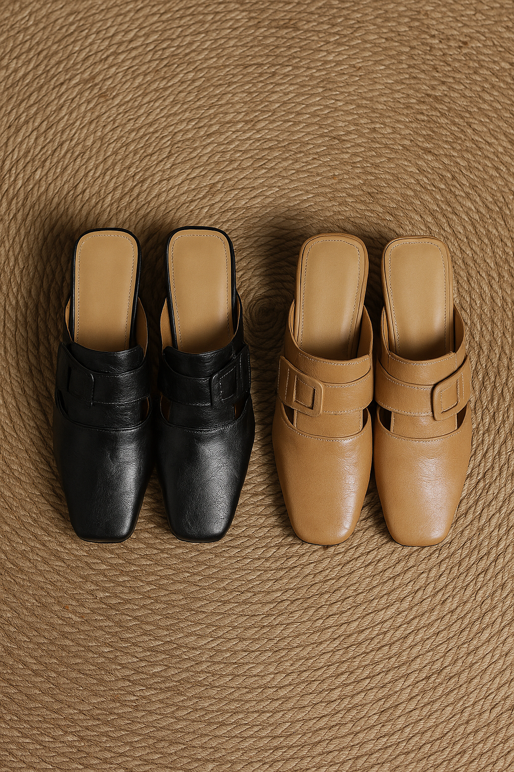 Andie Genuine Leather Mules
