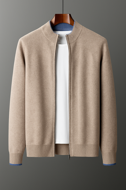 Riku Cashmere Zip Jacket