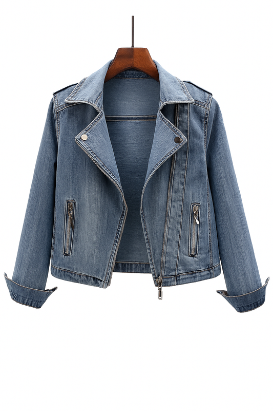 Freya Denim Zip Jacket