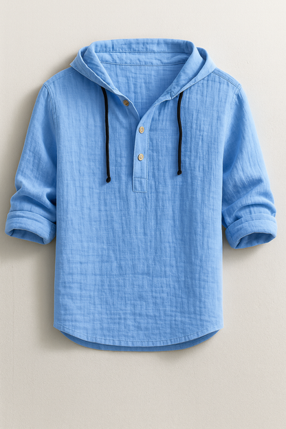 Elden Luxe Hooded Shirt