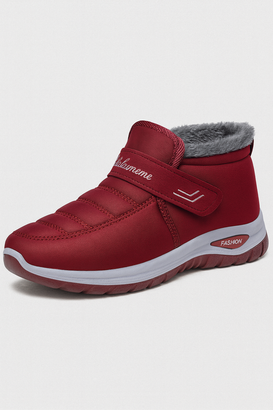 Plush-Lined Winter Ankle Boots