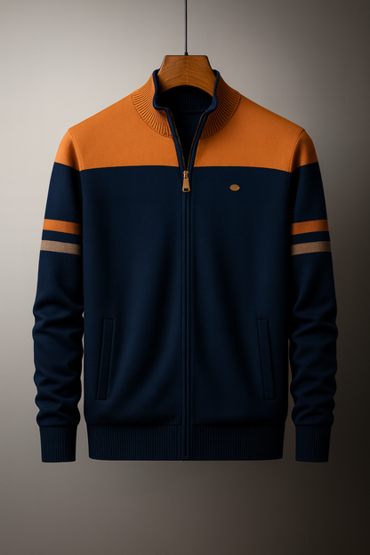 Montery Cotton Colorblock Sweater