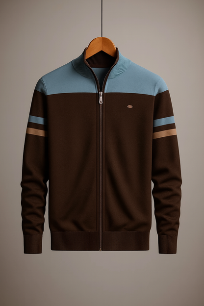 Montery Cotton Colorblock Sweater