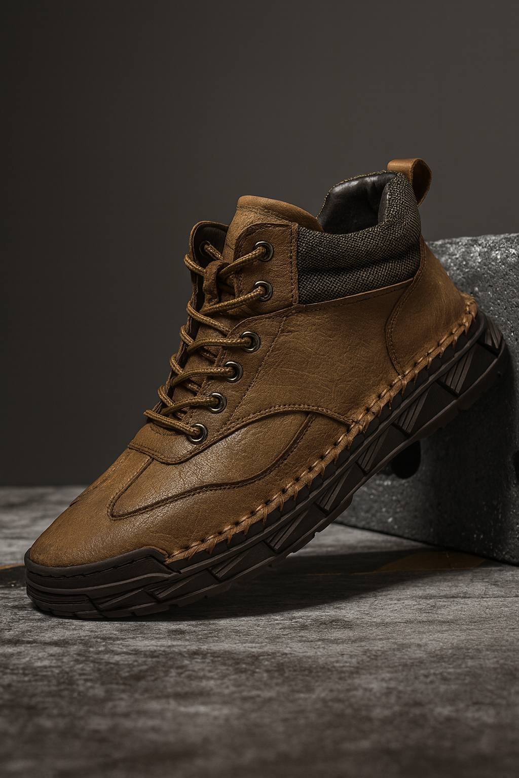 Rugged Ankle Boots