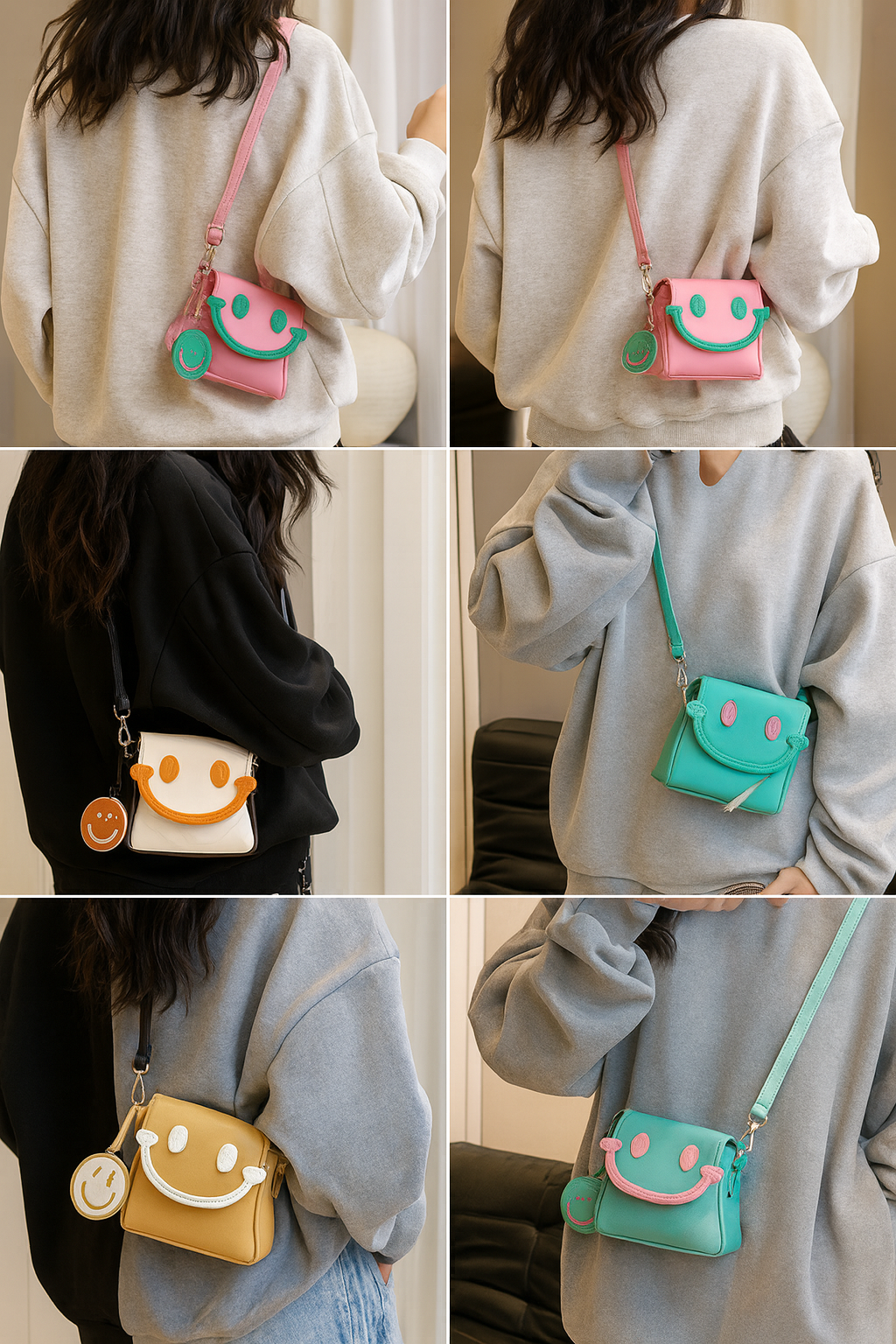 Smiley Shoulder Bag