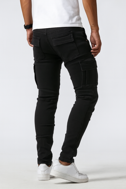 Cargo Denim Jogger Jeans