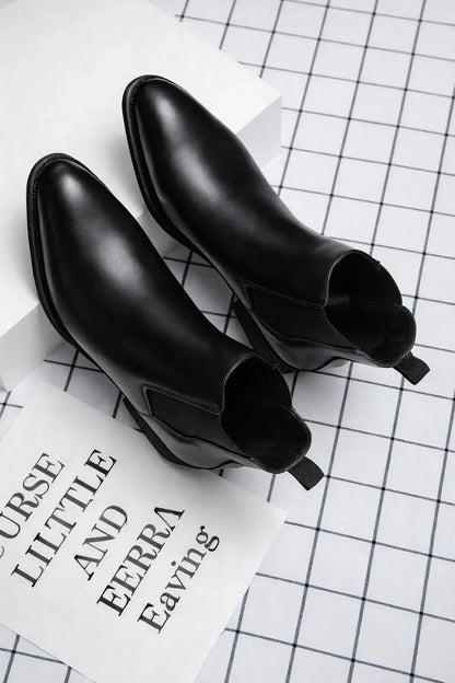 Chelsea Leather Ankle Boots