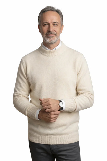 Merino Crest Wool Pullover