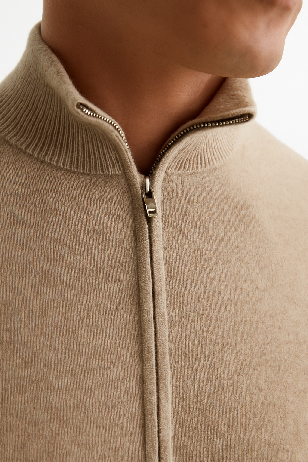 Riku Cashmere Zip Jacket