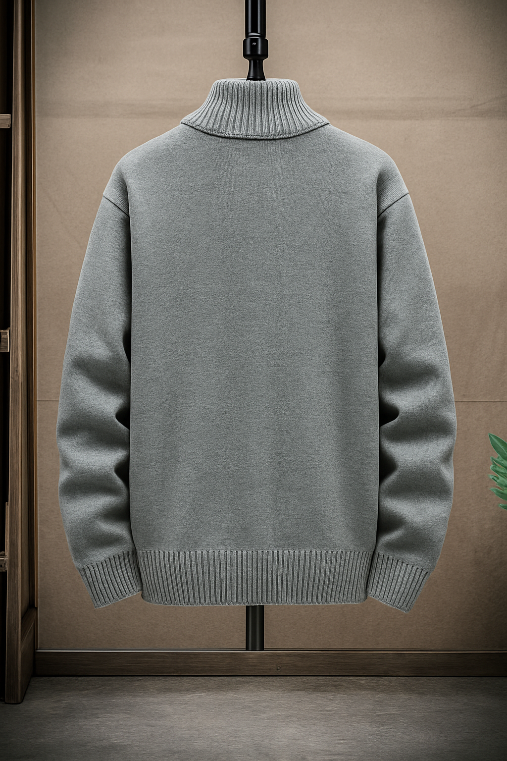 Plush Knitted Cardigan
