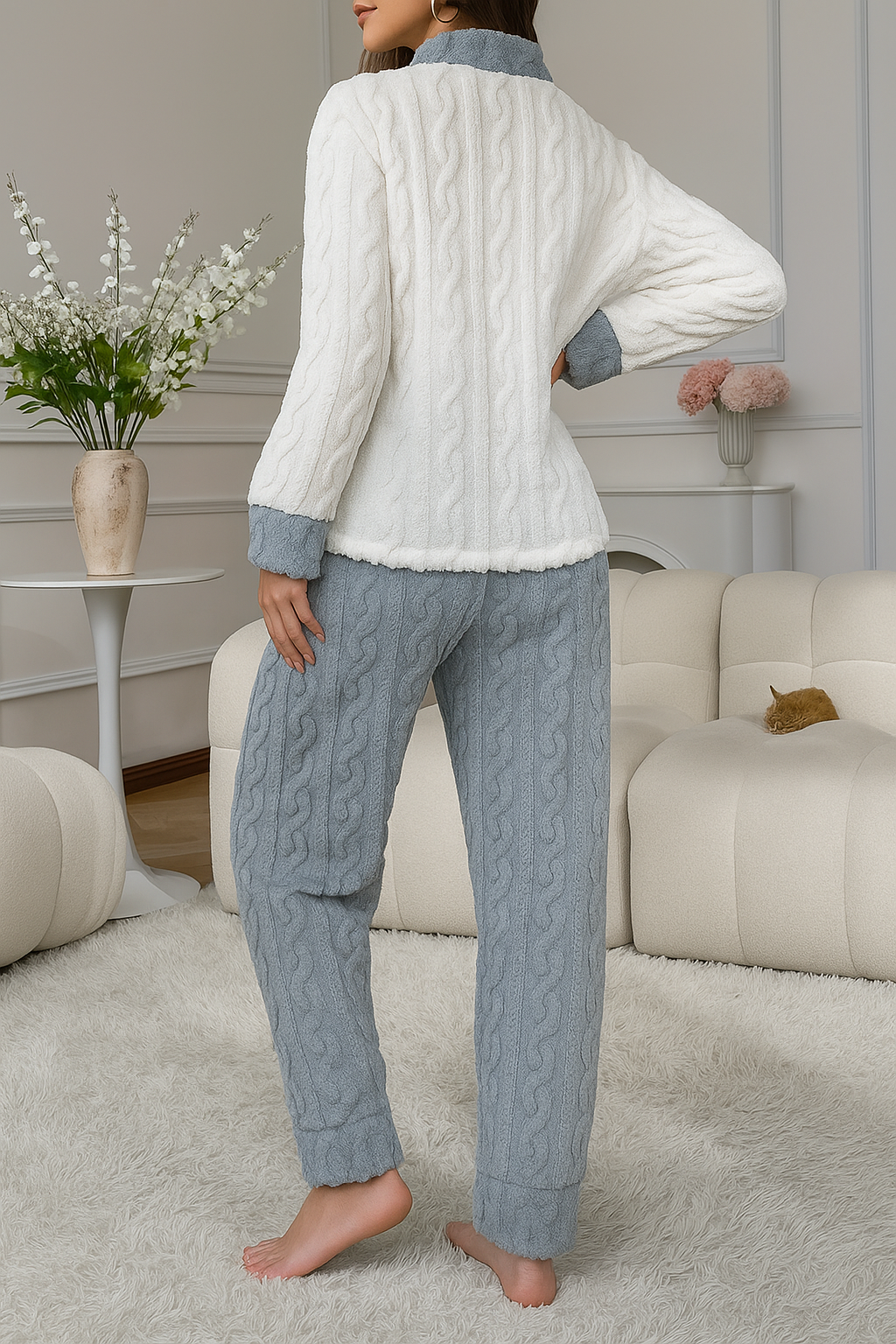 Long Sleeve Robe Set