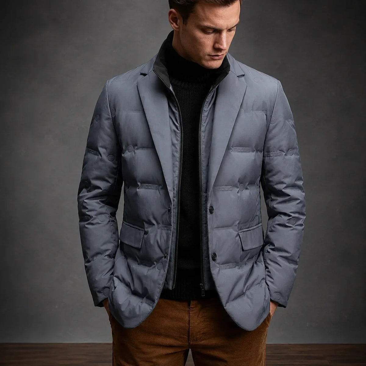 Collar Business Casual Outerwear