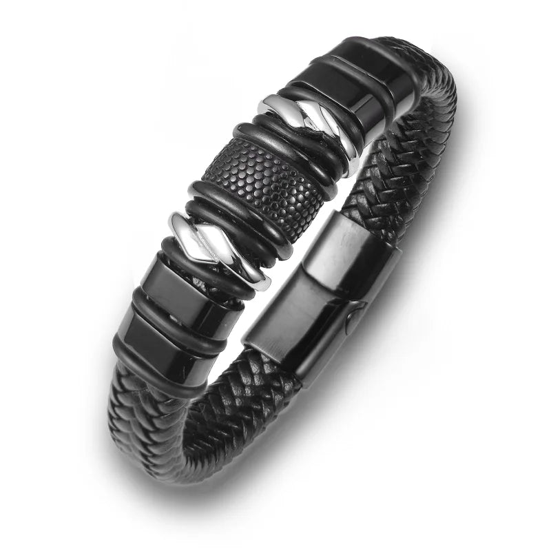 Men's Beaded Charm