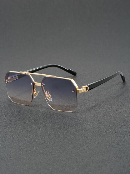 Unisex Rectangle Fashion Sunglasses
