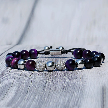 Zircon Ball Beaded Bracelet