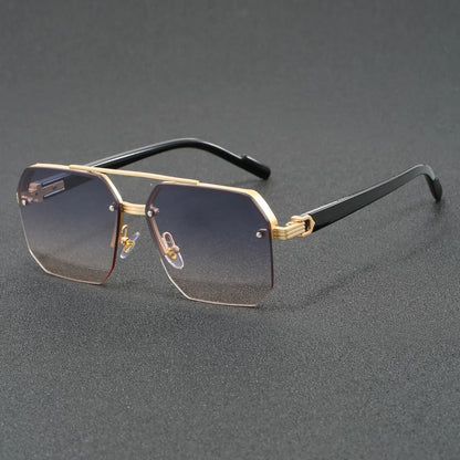 Unisex Rectangle Fashion Sunglasses