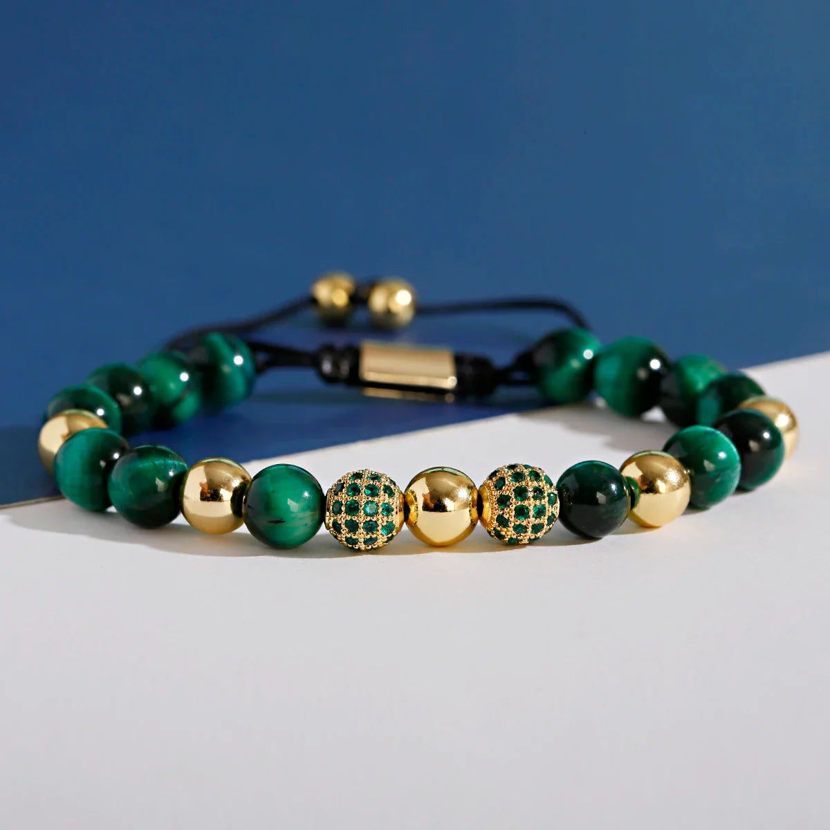Zircon Ball Beaded Bracelet