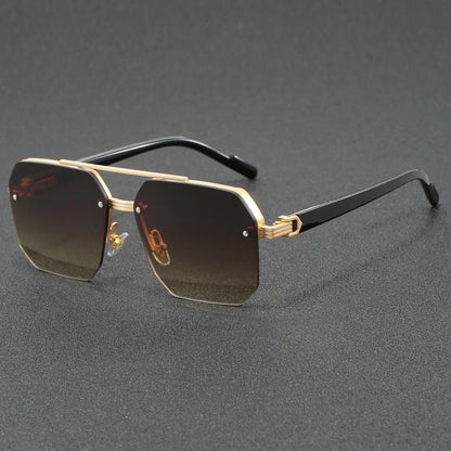 Unisex Rectangle Fashion Sunglasses