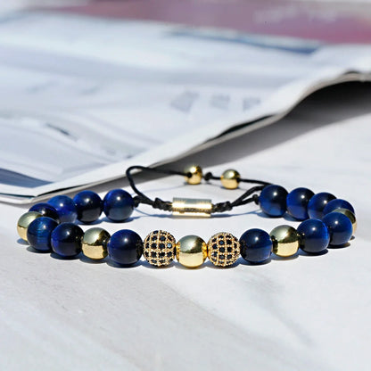 Zircon Ball Beaded Bracelet