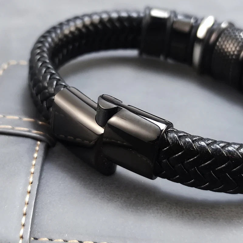 Men's Beaded Charm