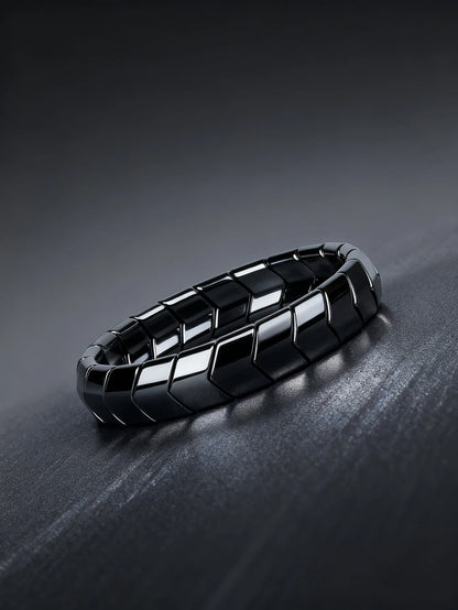 Hematite Arrow Bead Bracelet