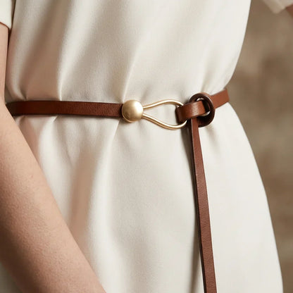 No-Hole Knotted Belt