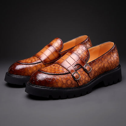 Thick Sole Business Loafers
