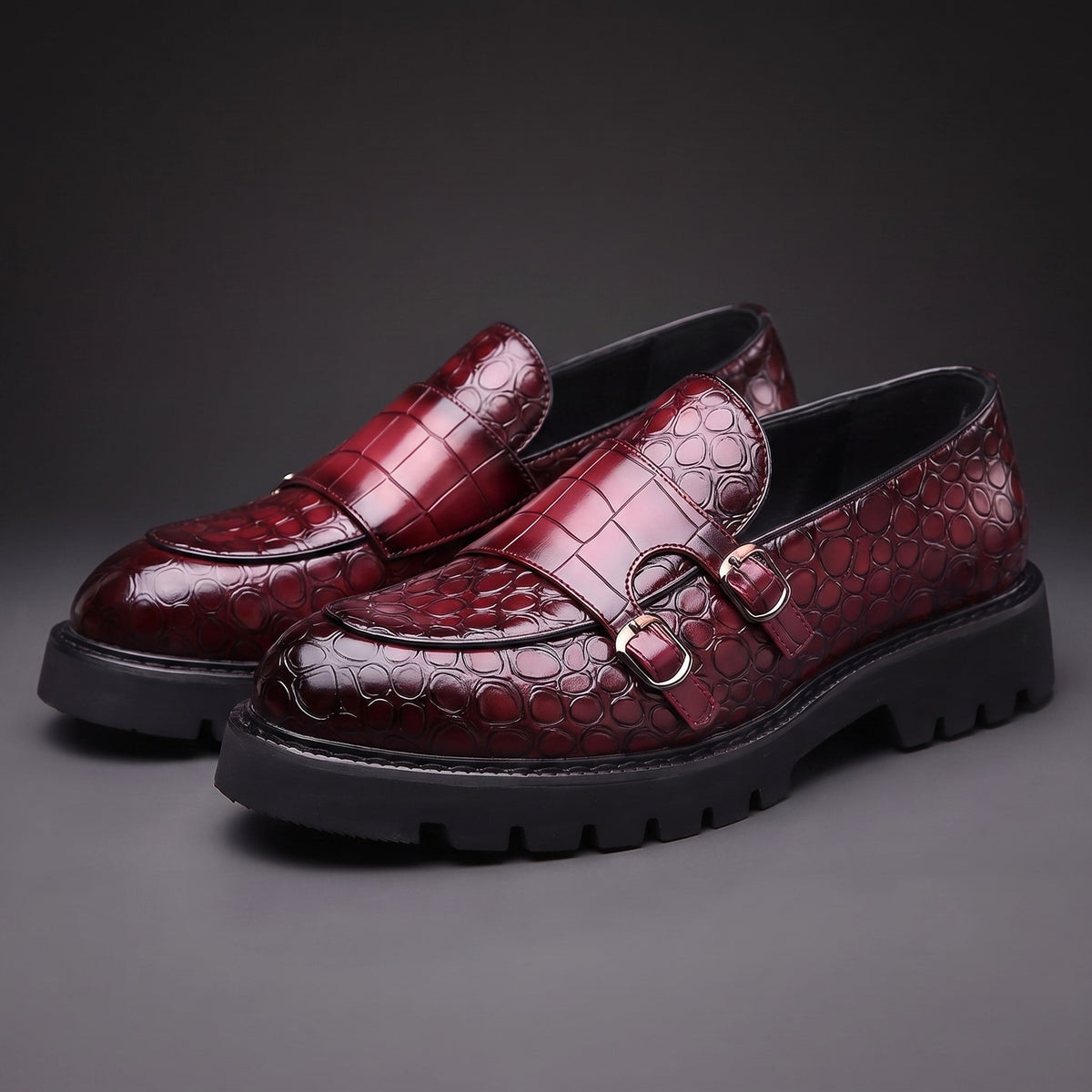Thick Sole Business Loafers