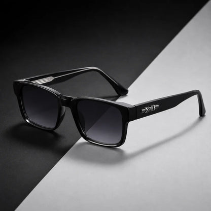 Retro Punk Square Sunglasses