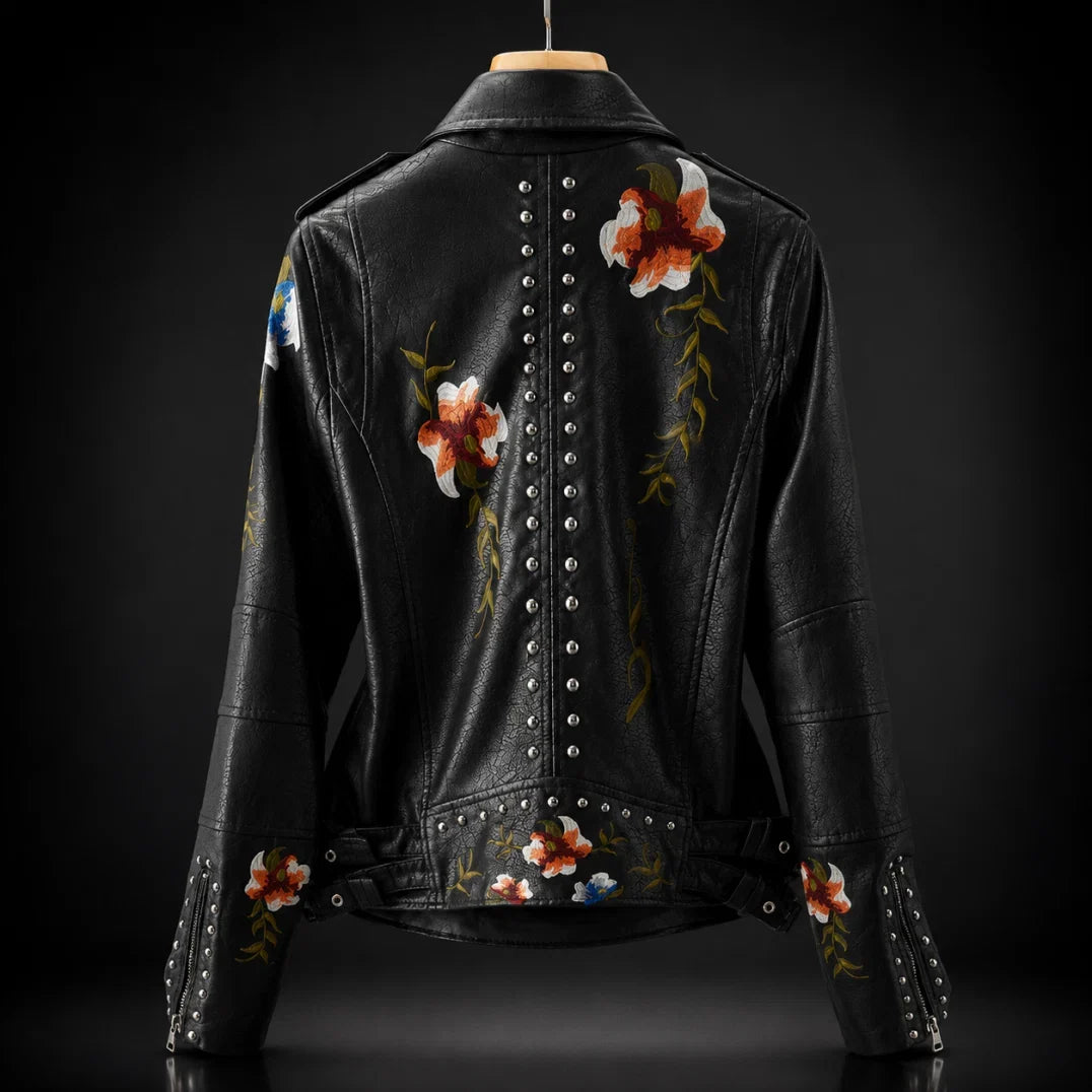 Retro Floral Embroidered Jacket