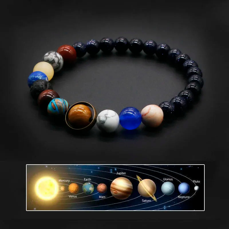 Infinite Cosmos Beaded Bracelet